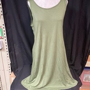 Liberty Love Green sleeveless dress